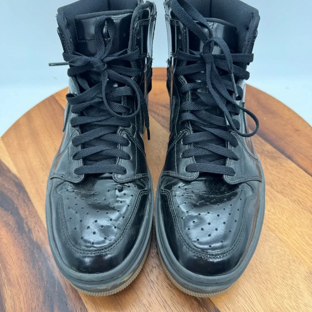 Nike Air Jordan 1 Elevate High Womens 11.5 Black Gum Athletic Shoes Sneakers